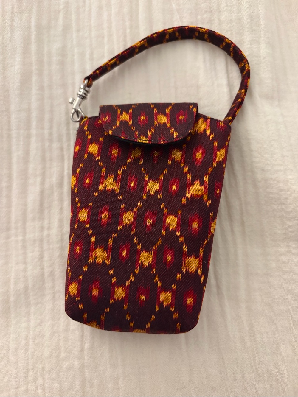 GECKO TRADERS silk handmade bag